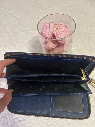 Cartera Yanko efecto piel serpiente