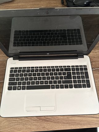 Ordenador portátil HP blanco