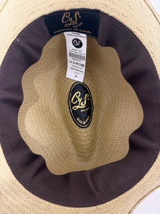 Sombrero Panamá Costa y Soler Beige Talla 61