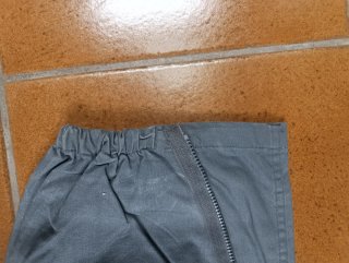 Pantaloni militari uomo grigio