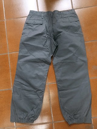 Pantaloni militari uomo grigio