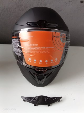 Casco Moto Talla XL Negro Nuevo