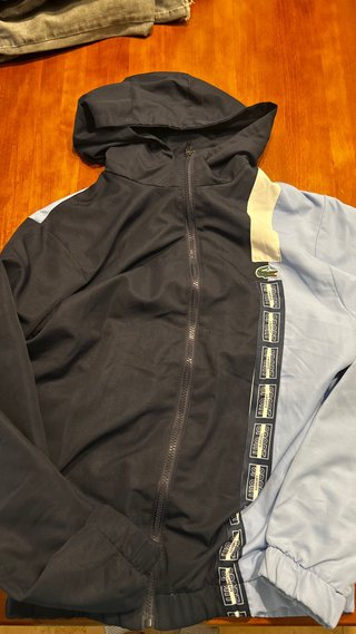 Chaqueta deportiva Lacoste bicolor