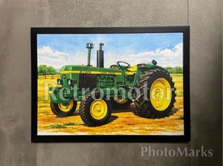 Cuadro Ilustración John Deere 2135