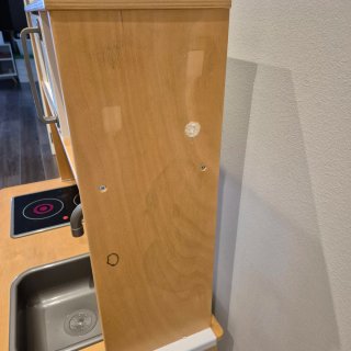 Cocina de juguete con accesorios
