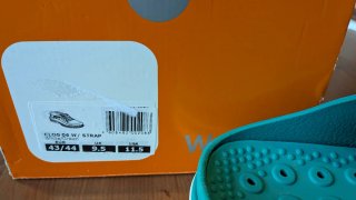 Zuecos WECKO Goma Talla 42 Teal