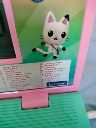 Lexibook Ordenador Infantil Gabby's Dollhouse