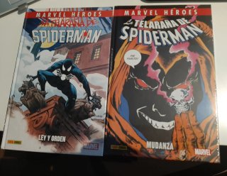 La telaraña de Spiderman 1 y 2 - Marvel