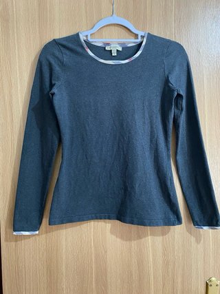 Camiseta Burberry Gris Talla S
