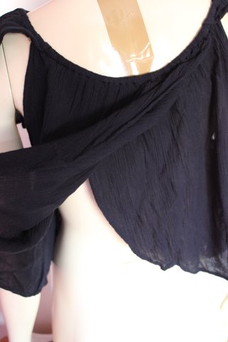 Blusa Mango boho estilo romantico