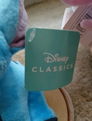 Pareja Llaveros Peluches Disney Stitch y Ángel