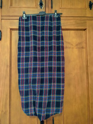 Falda Zara cuadros tubo talla M