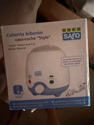 Calienta biberones Saro Style casa-coche