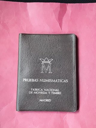 CARTERA PRUEBA NUMISMATICA FNMT 1972 PROOF
