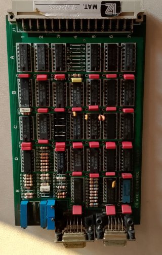 Scheda Controllo CS-AXES Vintage