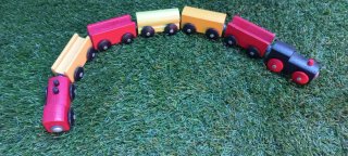 Tren de madera IKEA