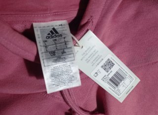 SUDADERA CON CAPUCHA ADIDAS ROSA