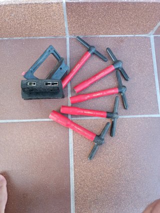5 Llaves T Aisladas 1000V Palmera Y manetas