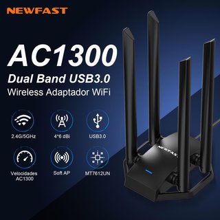 Adaptador WiFi USB NEWFAST Nuevo