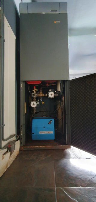 Caldera gasoil + depósito 1000l