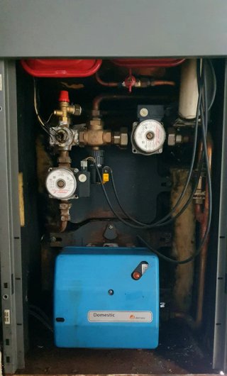 Caldera gasoil + depósito 1000l