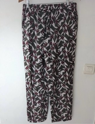 Pantalón fluido estampado talla única
