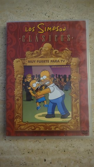 DVD Los Simpson Clásicos: Muy Fuerte Para TV