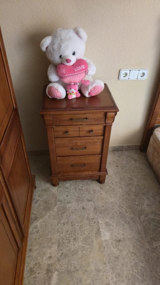 Dormitorio completo madera