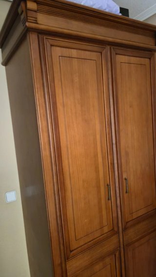 Dormitorio completo madera