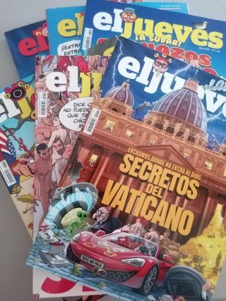 Lote 6 revistas el jueves