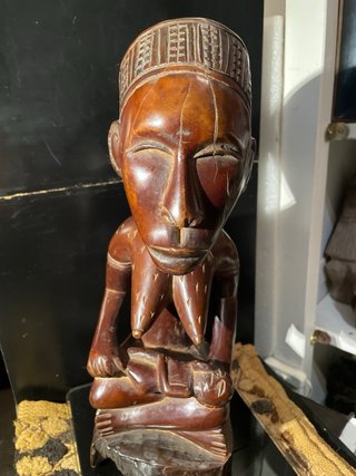 Figura Arte Africano Madera