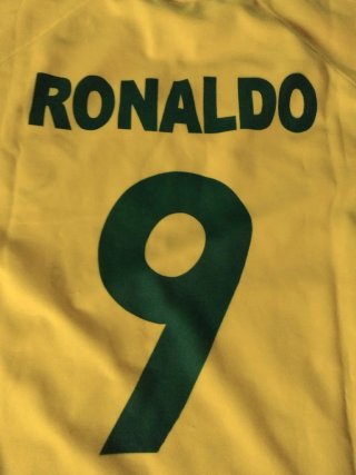 Camiseta Brasil Nike 2002 Talla L