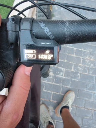 Bicicleta eléctrica Orbea Rise Morada talla L