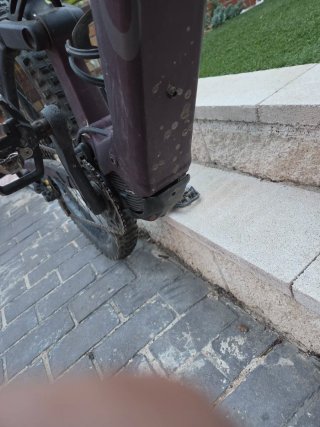 Bicicleta eléctrica Orbea Rise Morada talla L