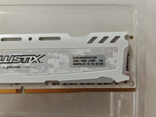 16gb Ballistix DDR4 2666MHz (2x8gb)