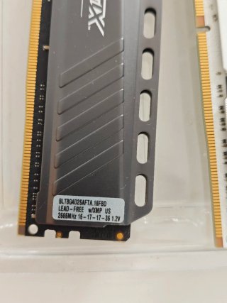 16gb Ballistix DDR4 2666MHz (2x8gb)