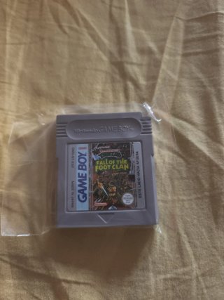 Game Boy Fall of the Foot Clan Nintendo