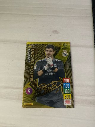 Carta Courtois Adrenalyn 21/22 Oro Firmado