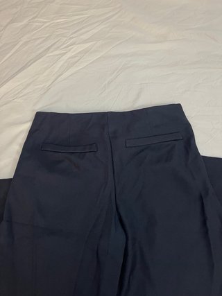 Pantalones negros casuales con lazada