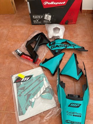 Kit Plásticos Gas Gas Enduro Nuevos