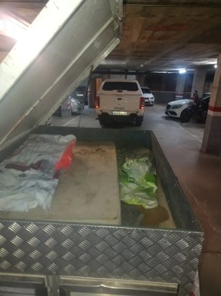 Remolque perros/carga metálico