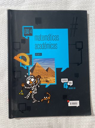 Lirbo matematicas academicas cuarto de la eso