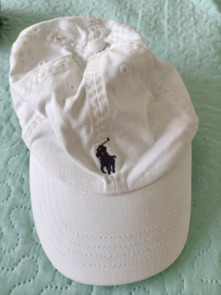 Gorra Polo Ralph Lauren niño blanca talla 4-7/53cm