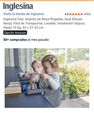 Trona Portátil Inglesina