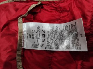 Plumífero Jott Ralla Ligero Rojo Talla S Hombre