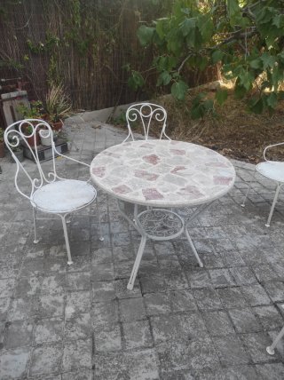 Mesa Jardín Mosaico