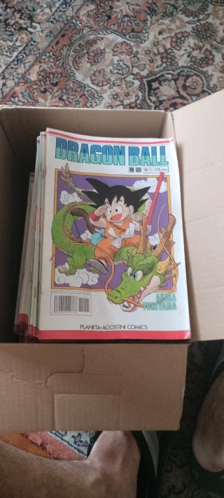 Comics de dragon ball serie blanca
