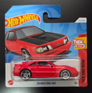 Hot Wheels '84 Mustang SVO