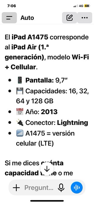 iPad Air + celular  para piezas.