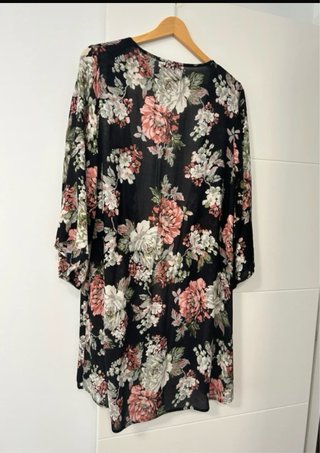 Kimono floral Nicoli talla única